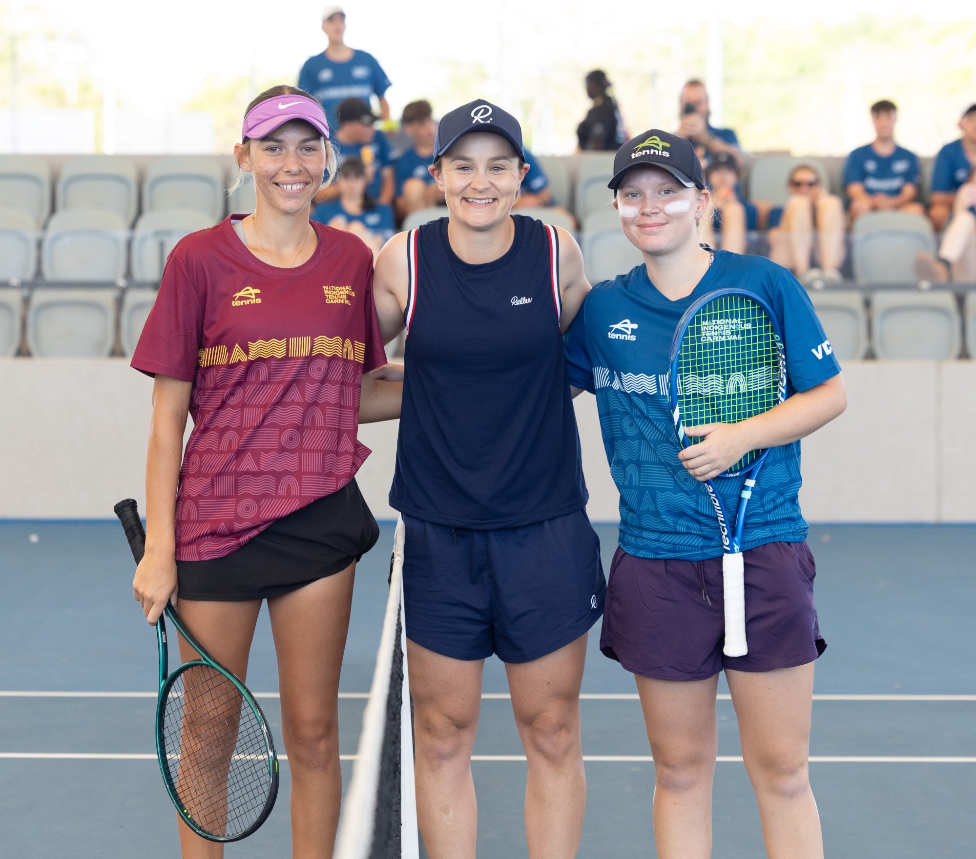 'It takes me back': Tennis champ Ash Barty backs kids at the National Indigenous Tennis Carnival to make lifelong memories
