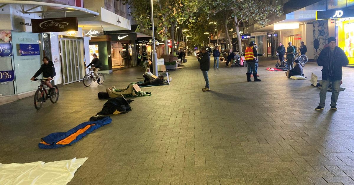 Homeless Event Perth Advocates slam Perth council push to drive homeless... | National ...