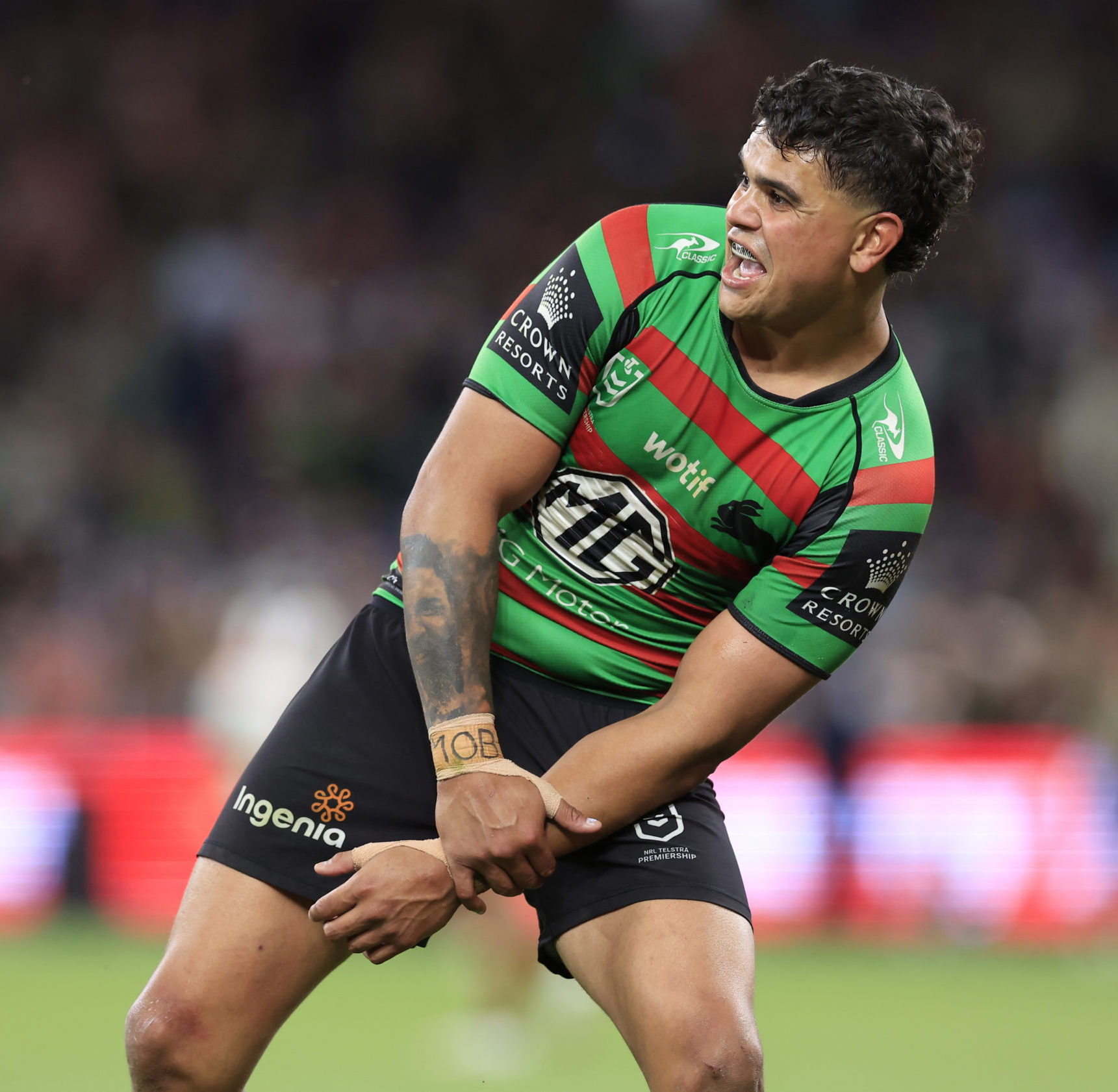 Latrell Mitchell brought to tears by crowd's heartw... | National ...