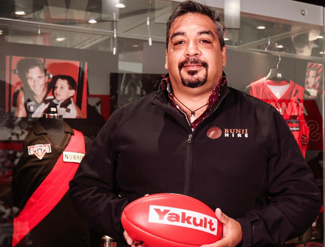 Essendon Rioli Dean Rioli Essendon's first Indigenous board member... | National ...