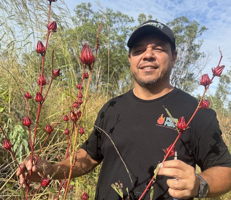 Rare rosella lands from hand picked to plate in 16 hours
