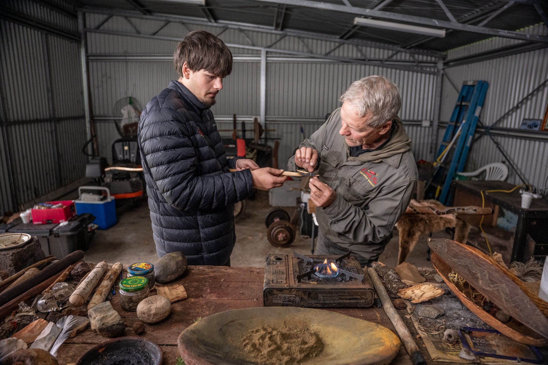 Menang knowledge and artefacts returned home