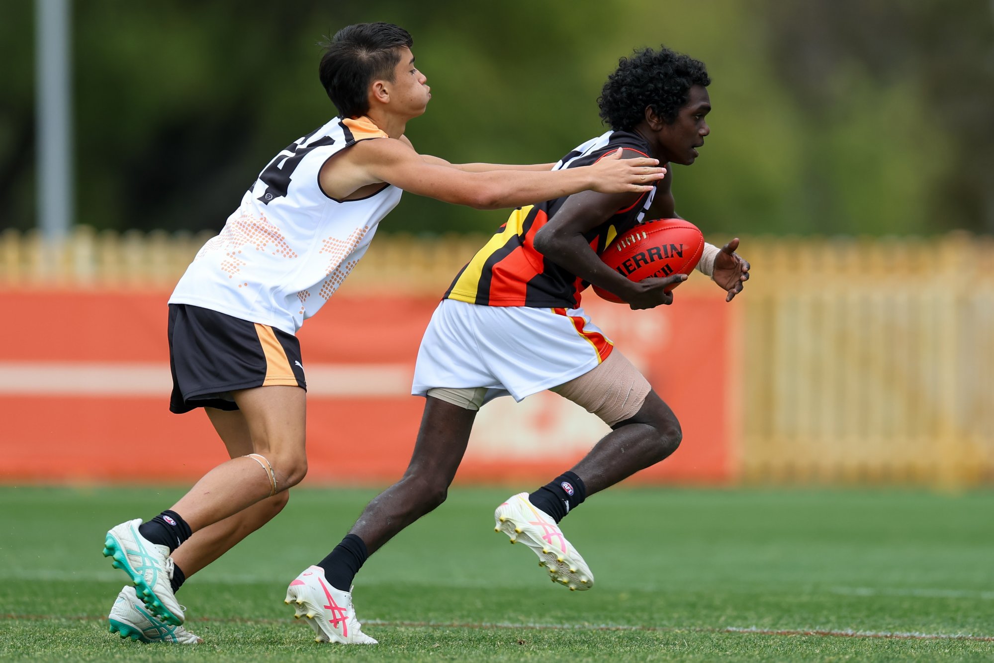 Young Indigenous, multicultural footy talent enter Gold Coast camps