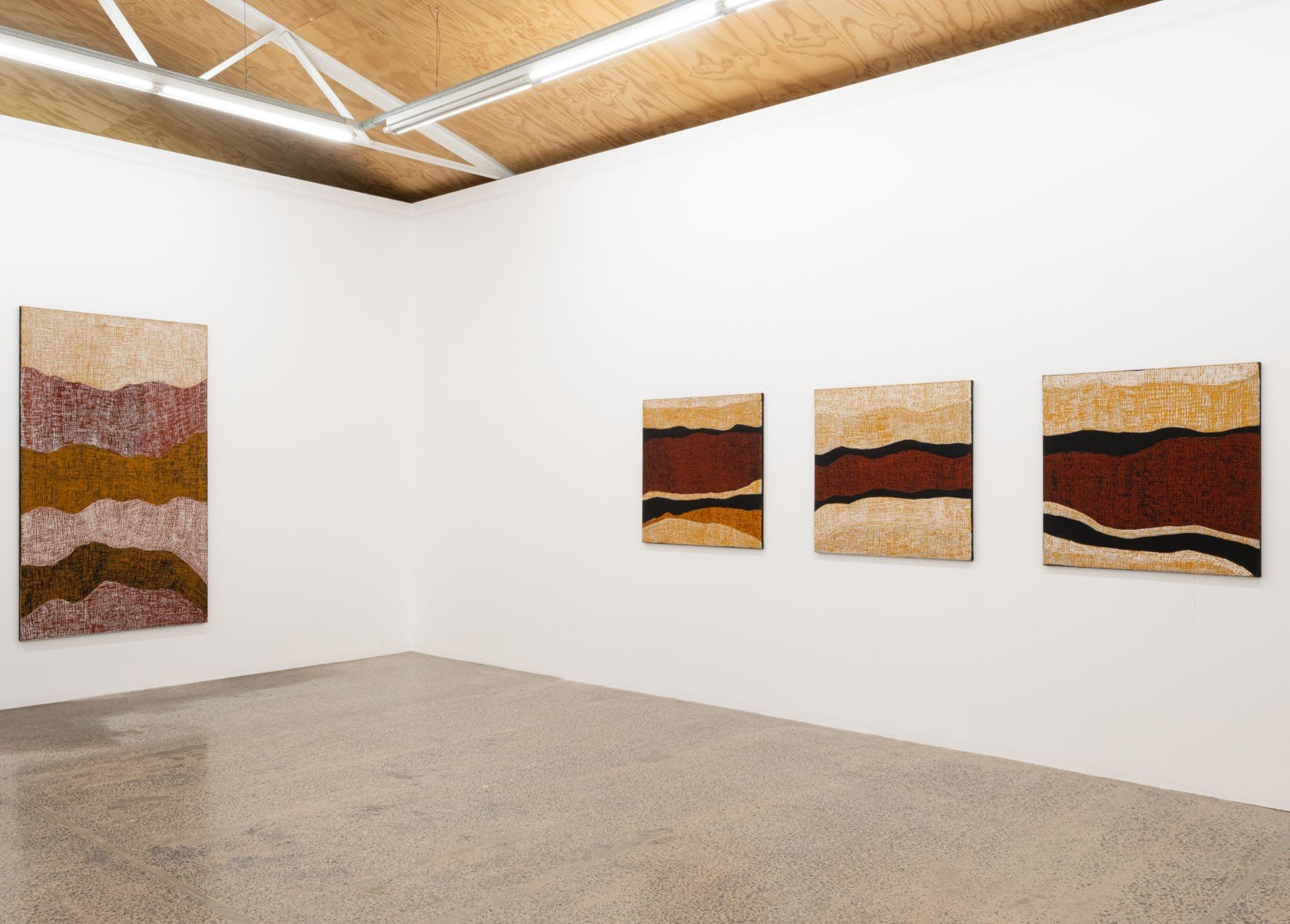 New exhibition showcases work of Tiwi artist Michelle Pulatuwayu Woody Minnapinni