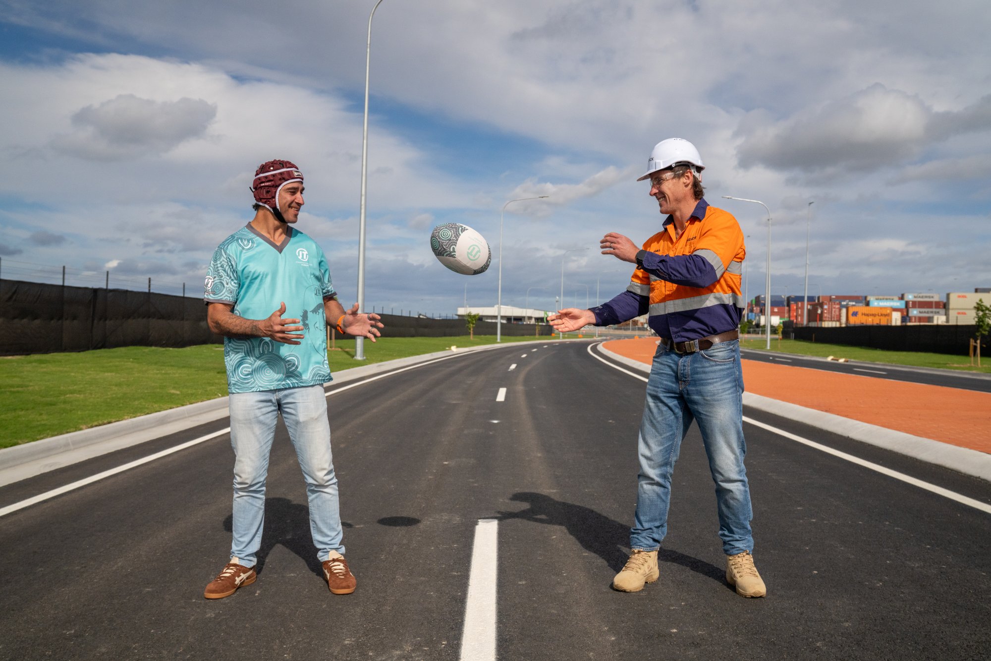'You can't be what you can't see' - Johnathan Thurston Academy partners with construction company to inspire kids in remote communities