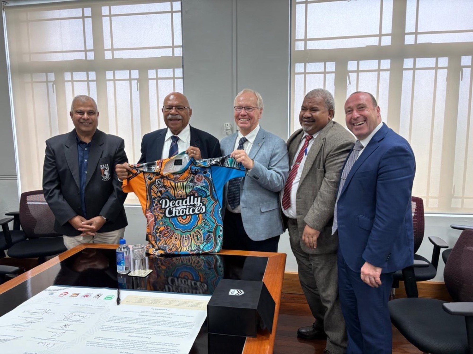 Fiji signs up to Pacific Rugby League Partnership