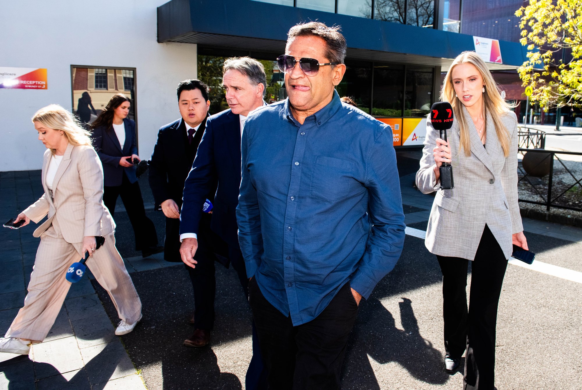 Ex-AFL star Nicky Winmar jailed then bailed over attack
