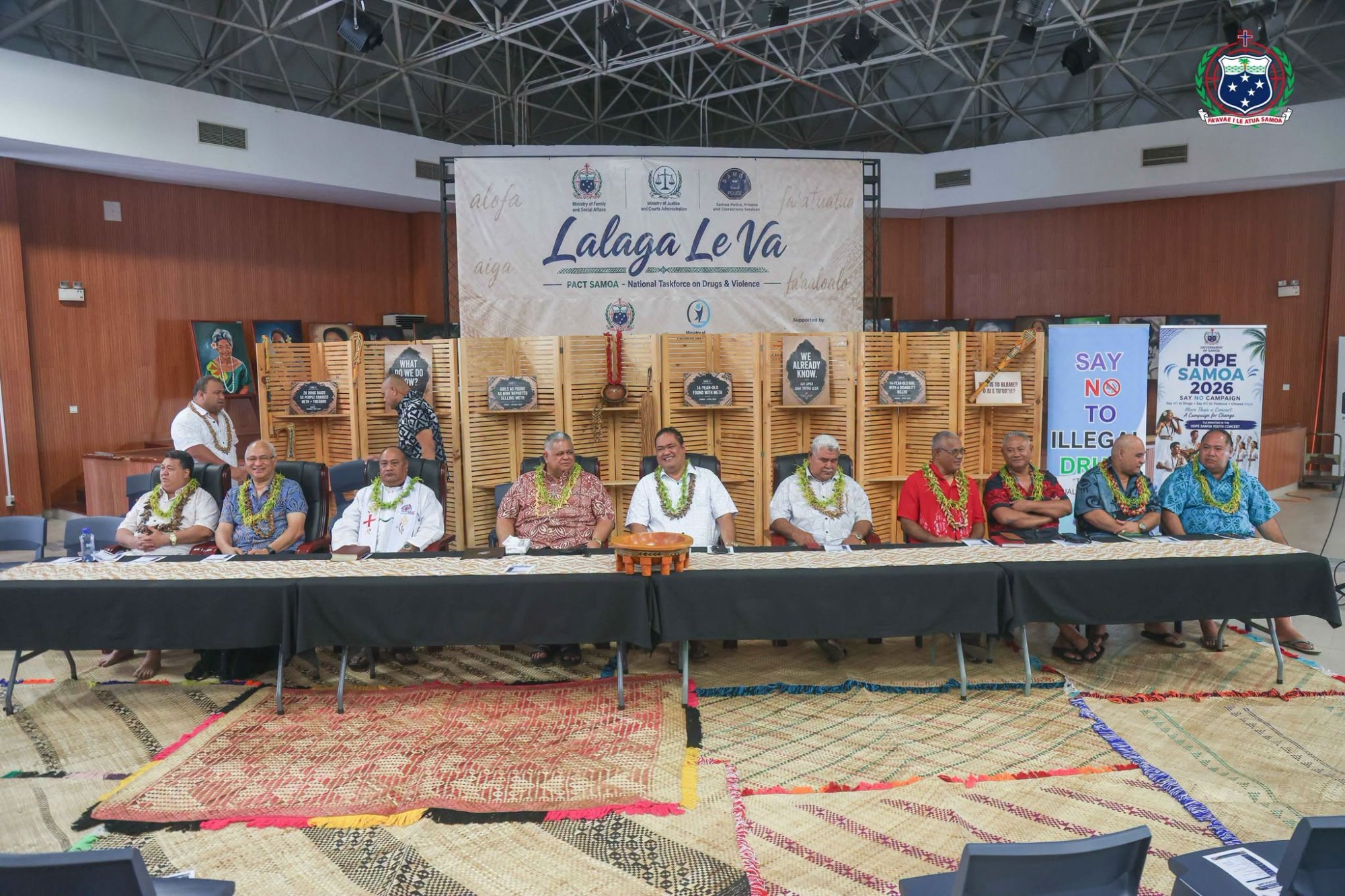 Samoan Government launches national response to drugs and violence