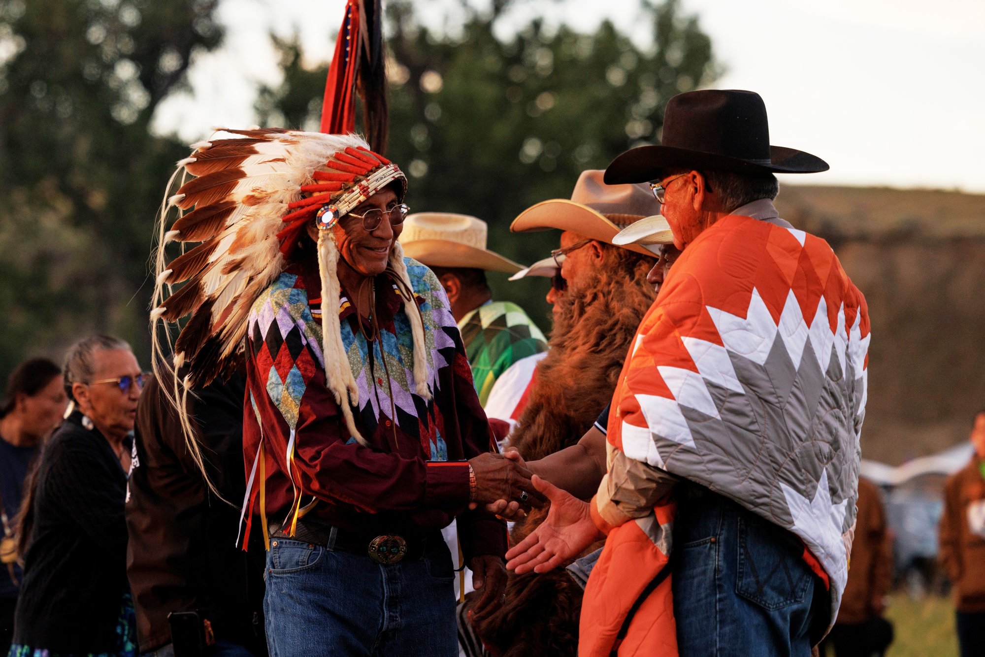 Native Americans commemorate victory at Little Bighorn