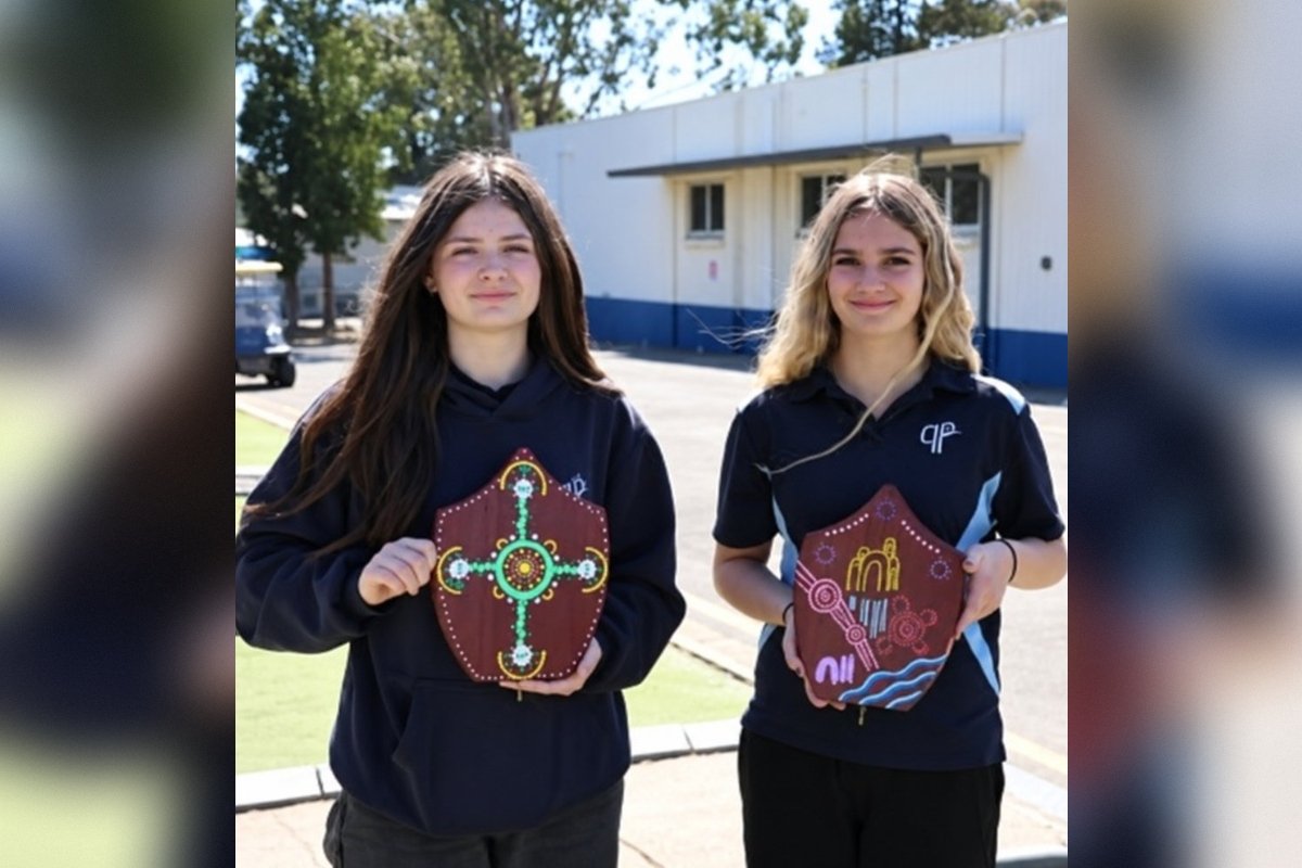 Indigenous students design Kaurna shield trophies for Playford tennis champions