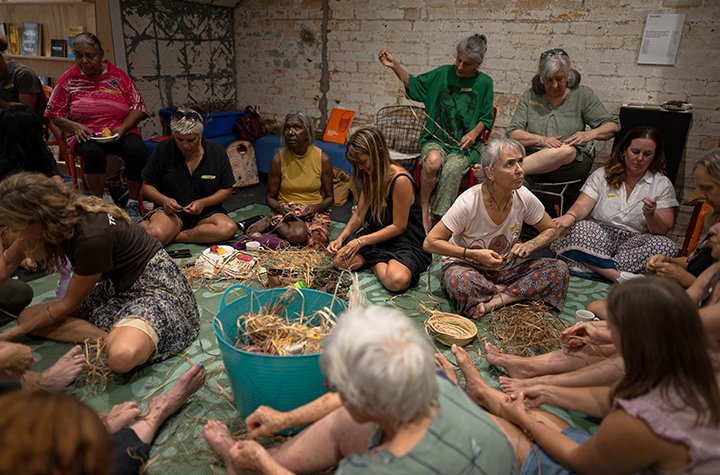 Indigenous stories, connection emerge from Indigenous weaving project