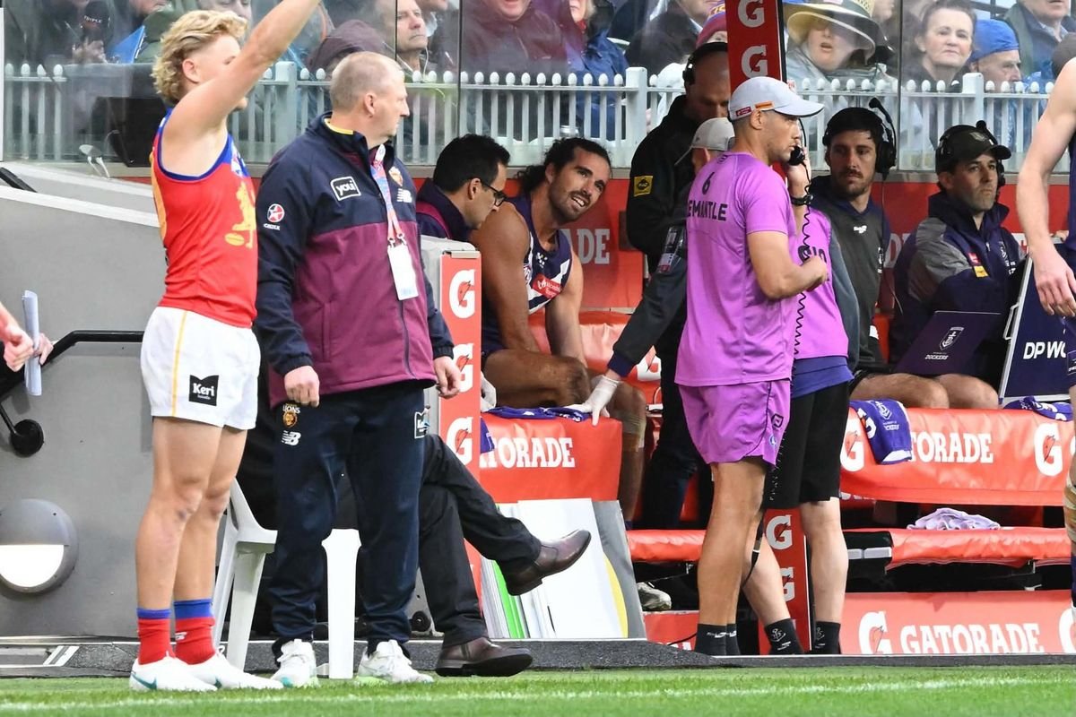 Silver lining for Dockers as skipper Pearce avoids achilles rupture