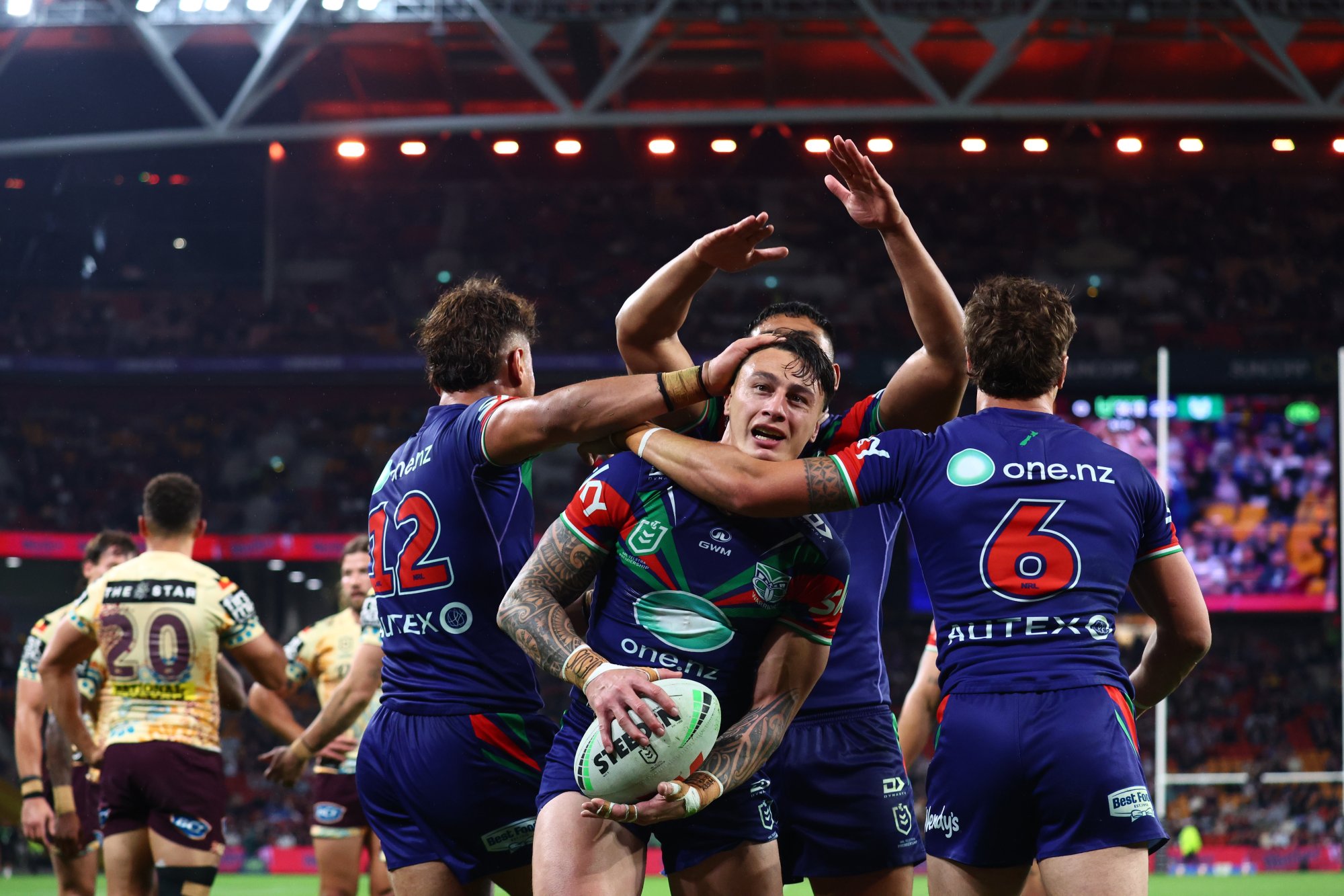 Warriors gun learns fate after hip-drop tackle on Walsh