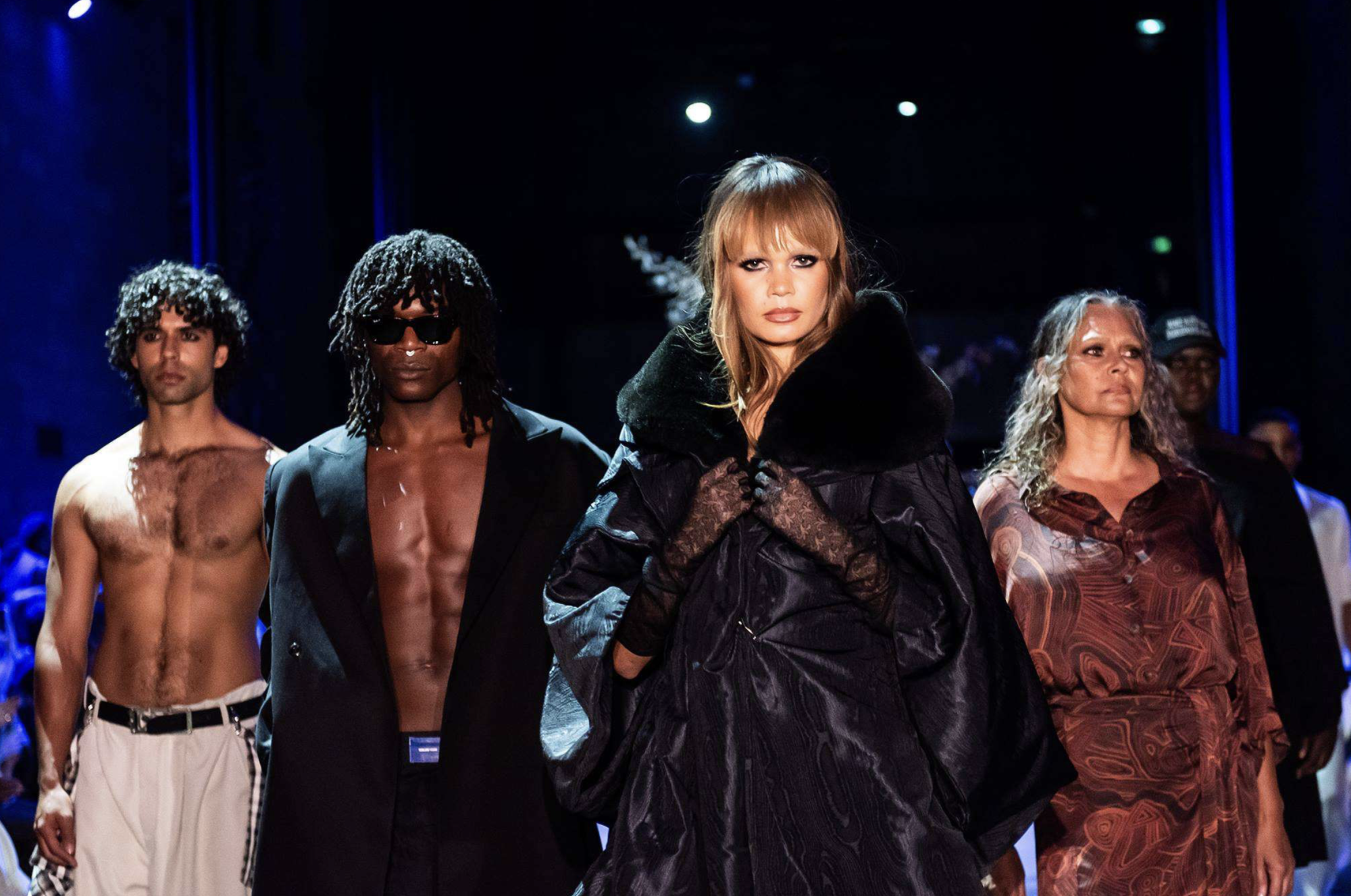Indigenous designers kick off Melbourne Fashion Week in style