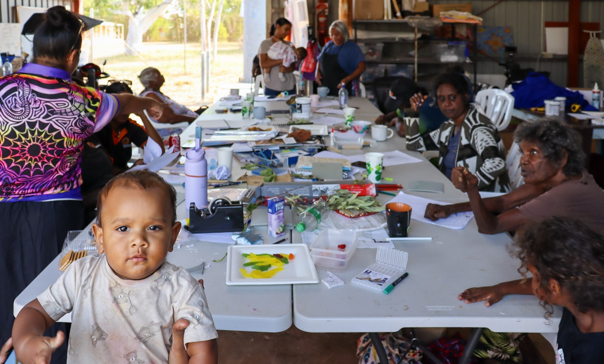 Community-built Ardyaloon art centre prepares to open on Bardi Country