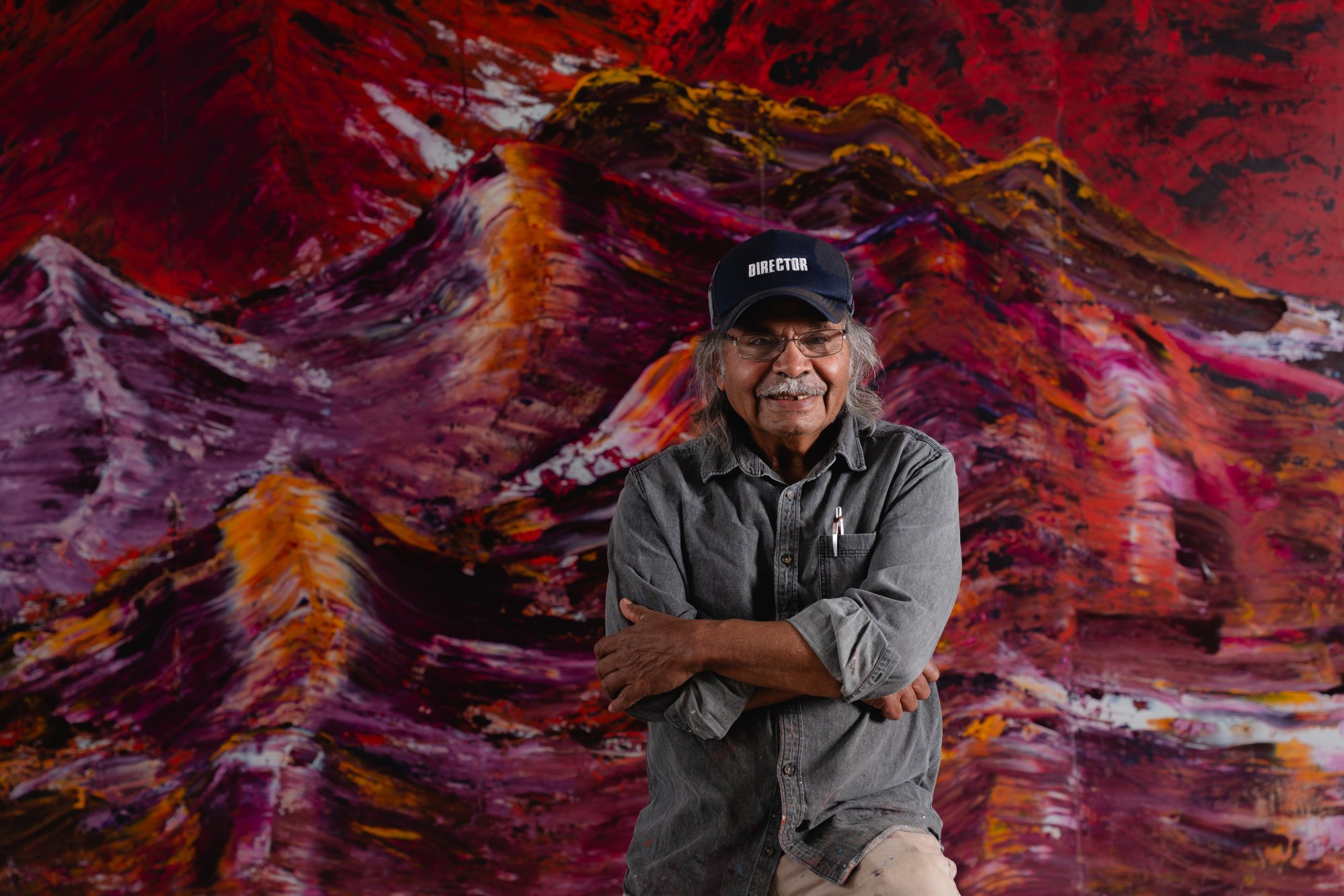 Yanyuwa artist paints Coober Pedy Country for annual art awards