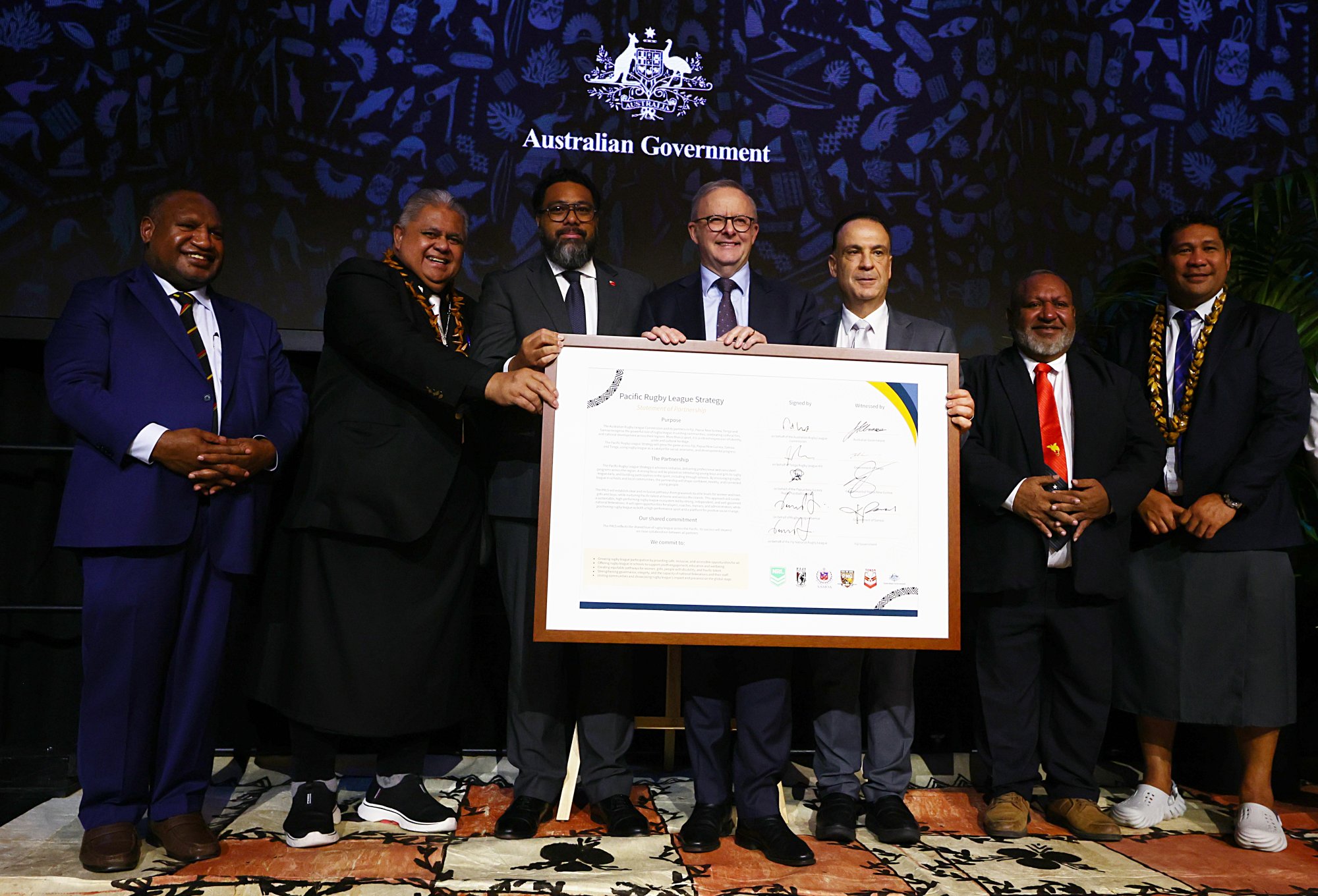'Dream come true' as Pacific rugby league accord signed