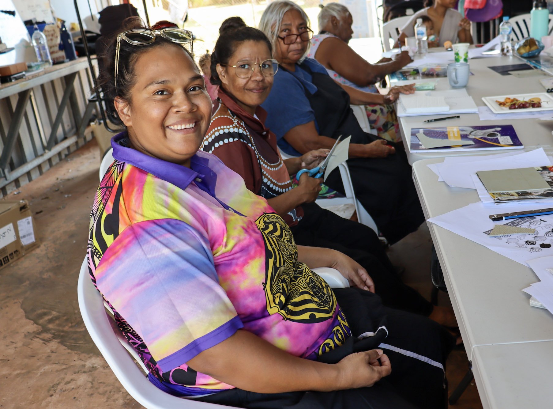 Community-built Ardyaloon art centre prepares to open on Bardi Country