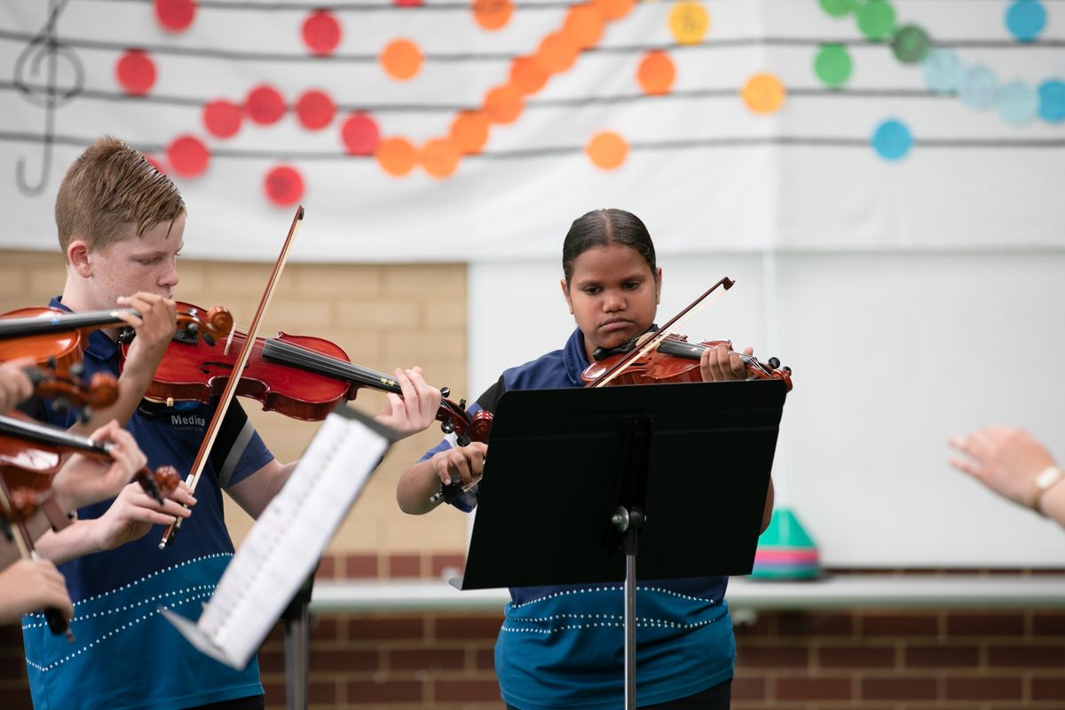 Classical music program spurs Medina Primary School... | National ...