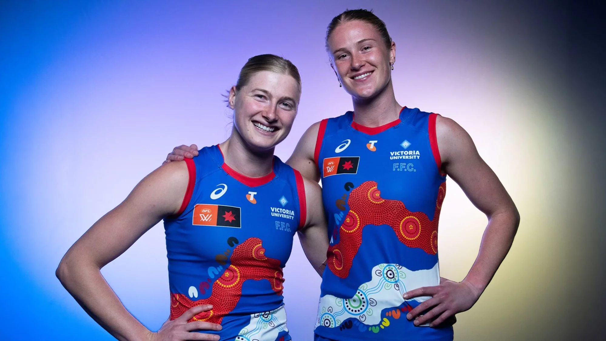 ‘Rainbow Mob’: Indigenous artist Chelsea Adamson designs Bulldogs latest Pride guernsey