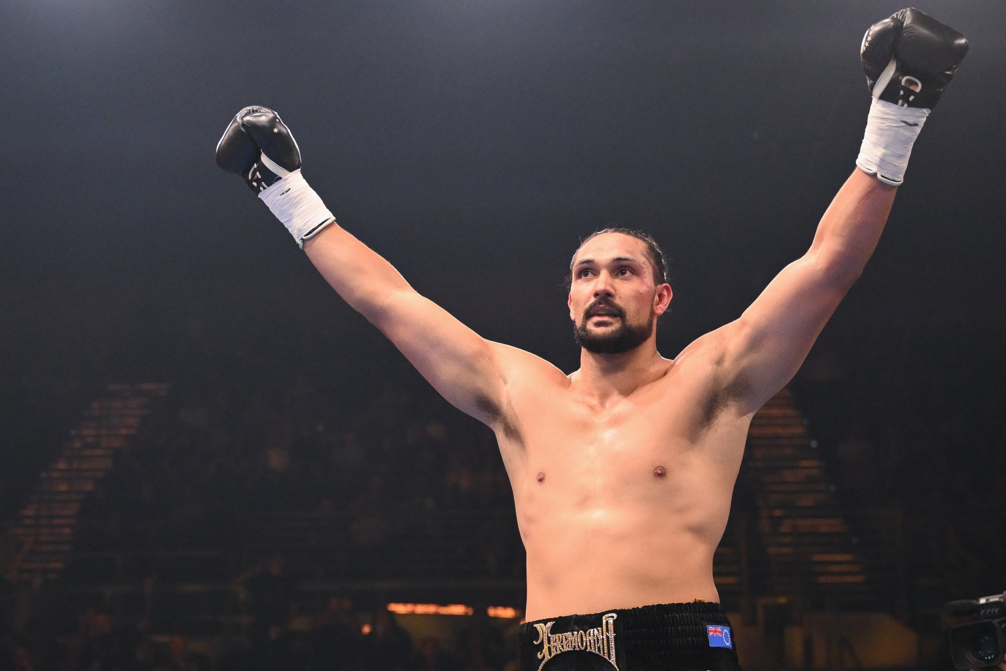 'Hardest I've been hit': Aussie hailed as future champ