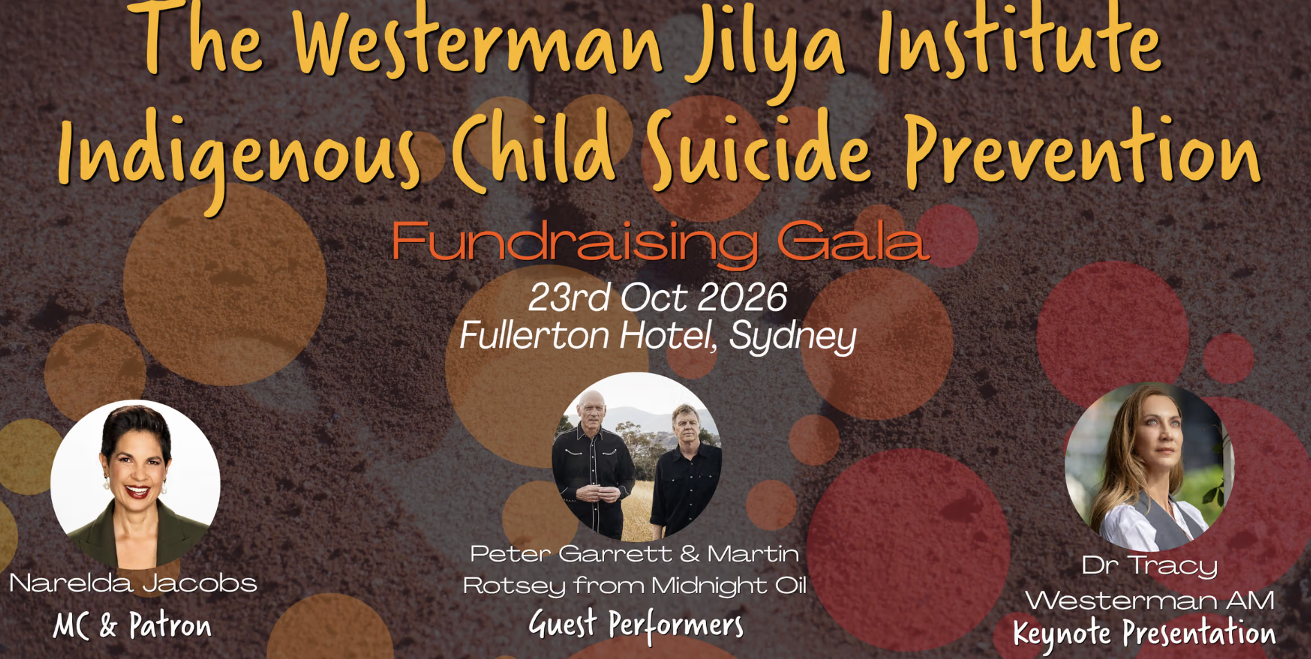 Westerman Jilya Institute Indigenous Child Suicide Prevention Fundraising event returns for 2026