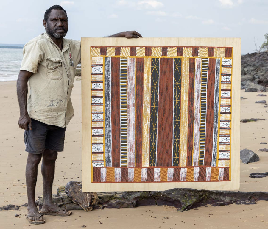 Pedro Wonaeamirri's new exhibition set for STATION gallery