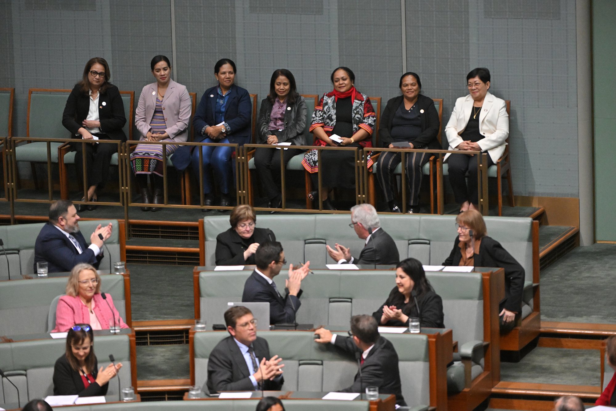 All-women East Timorese delegation welcomed to Canberra