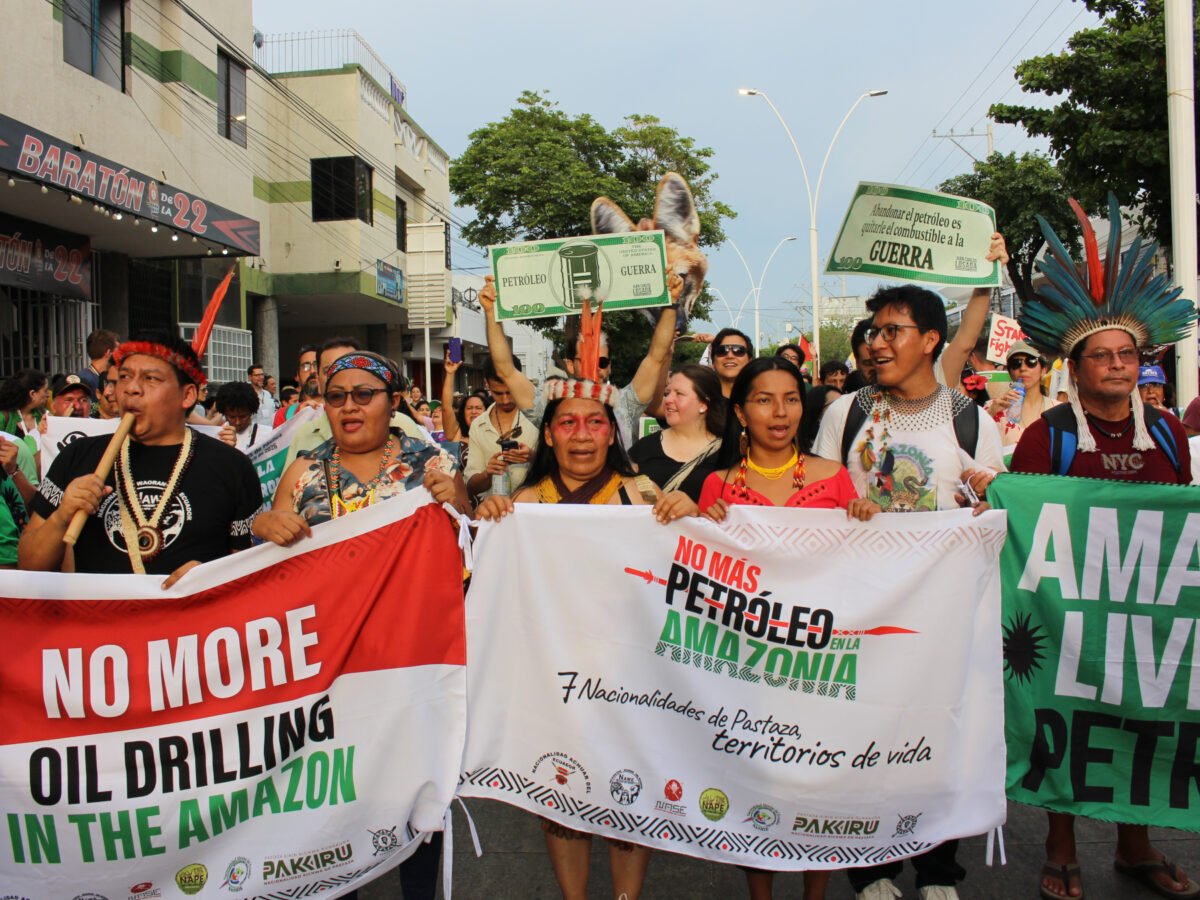 Indigenous leaders warn investors off latest Amazon oil mining plans in Ecuador