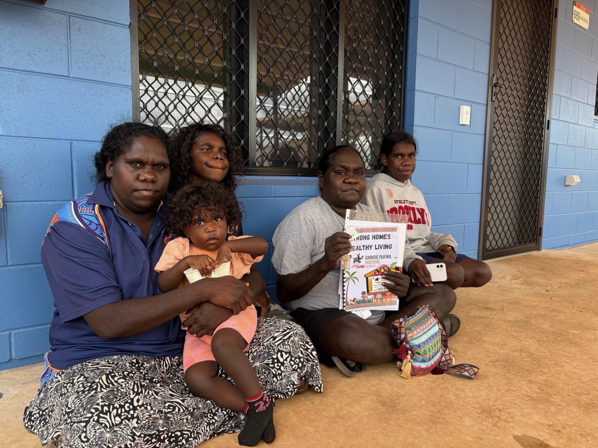 Angurugu community on Groote Eylandt sees six new homes completed