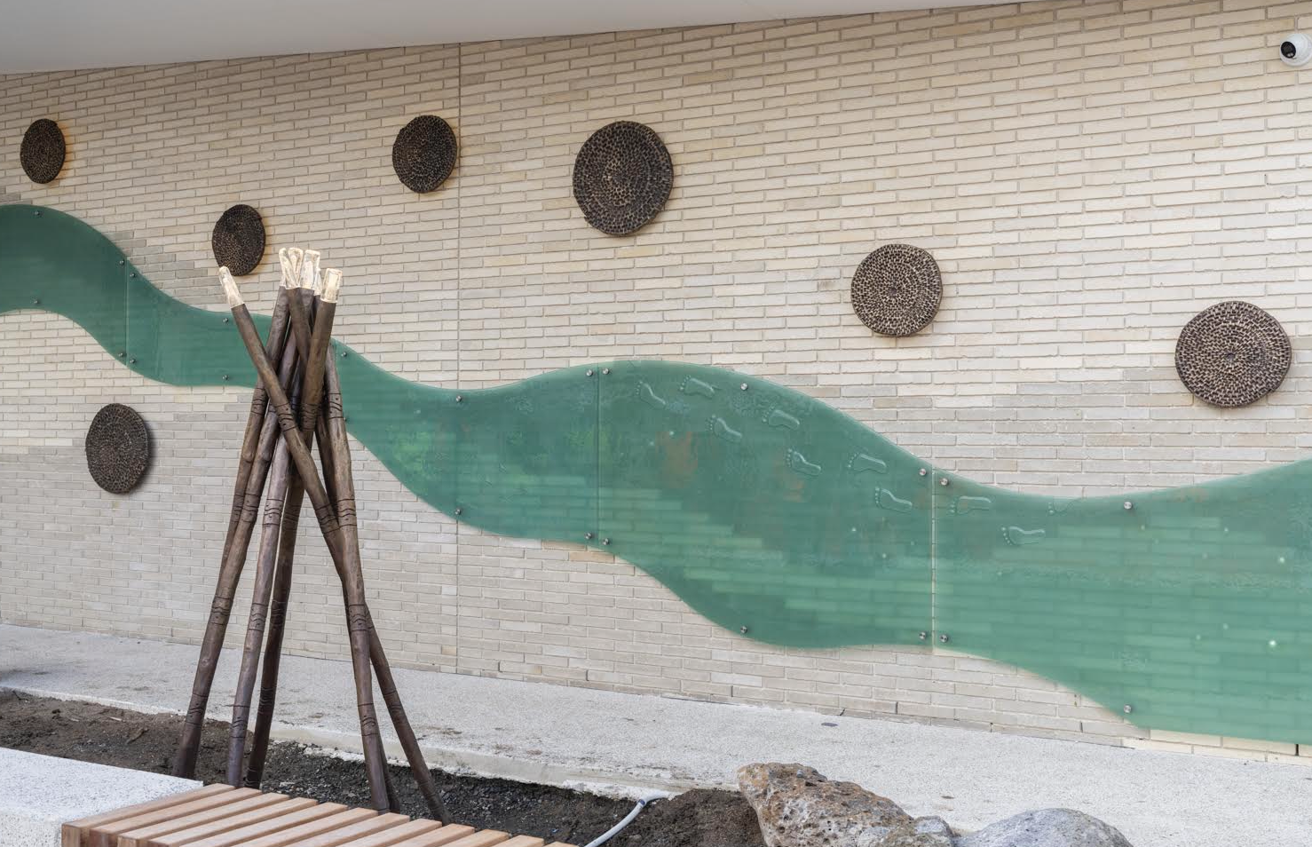First Nations artwork welcomes community to future Hume Tech School