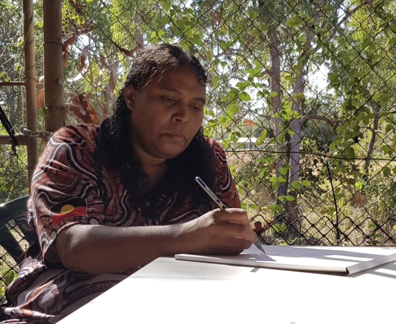 Napranum artist Marsha Hall awarded 2026 Thancoupie Bursary