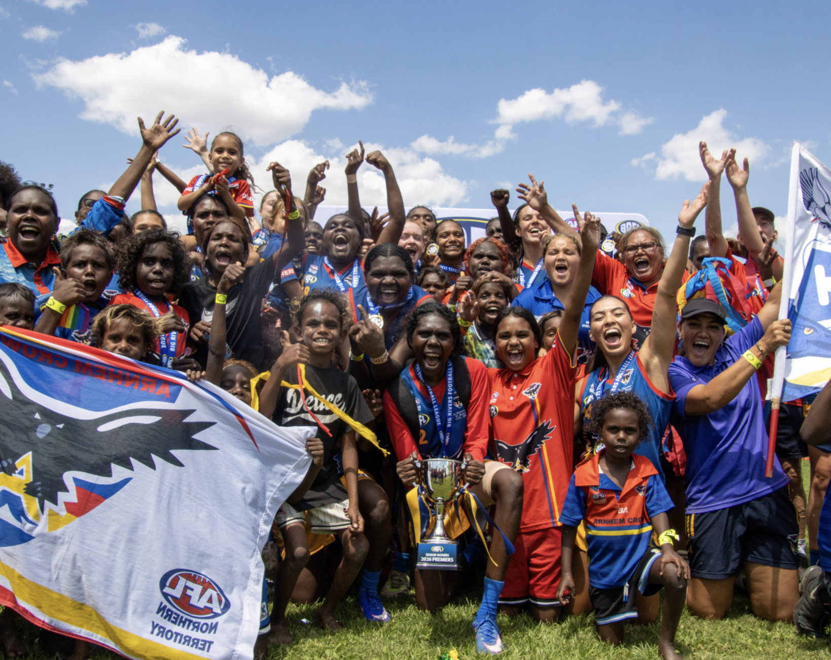 Arnhem Crows claim fourth-straight Big Rivers women's premiership
