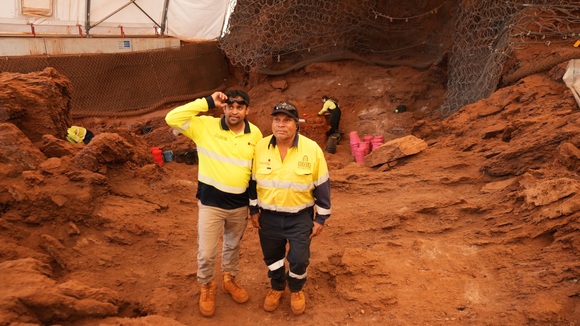 Excavation of Juukan rock shelter reaching final stages
