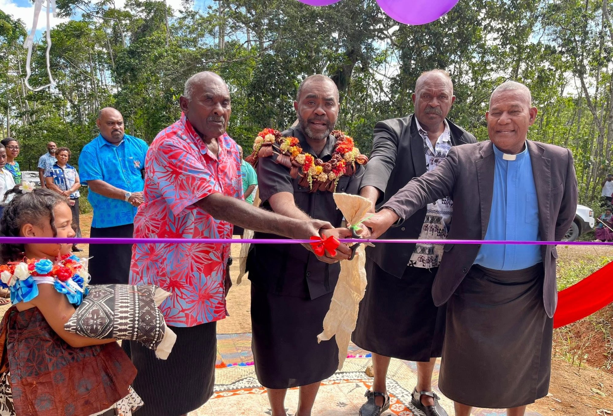 Road opening improves access for remote Fiji communities