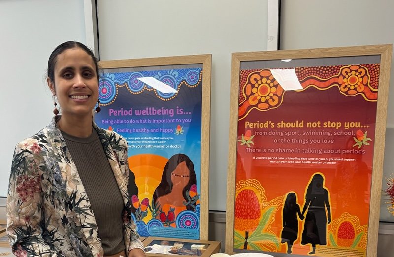 Indigenous researcher develops culturally safe menstrual health resources