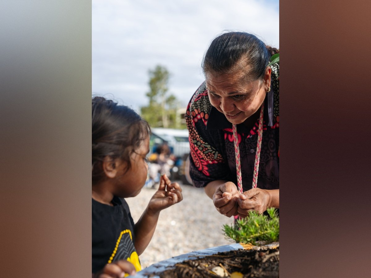A garden connecting generations in South Hedland