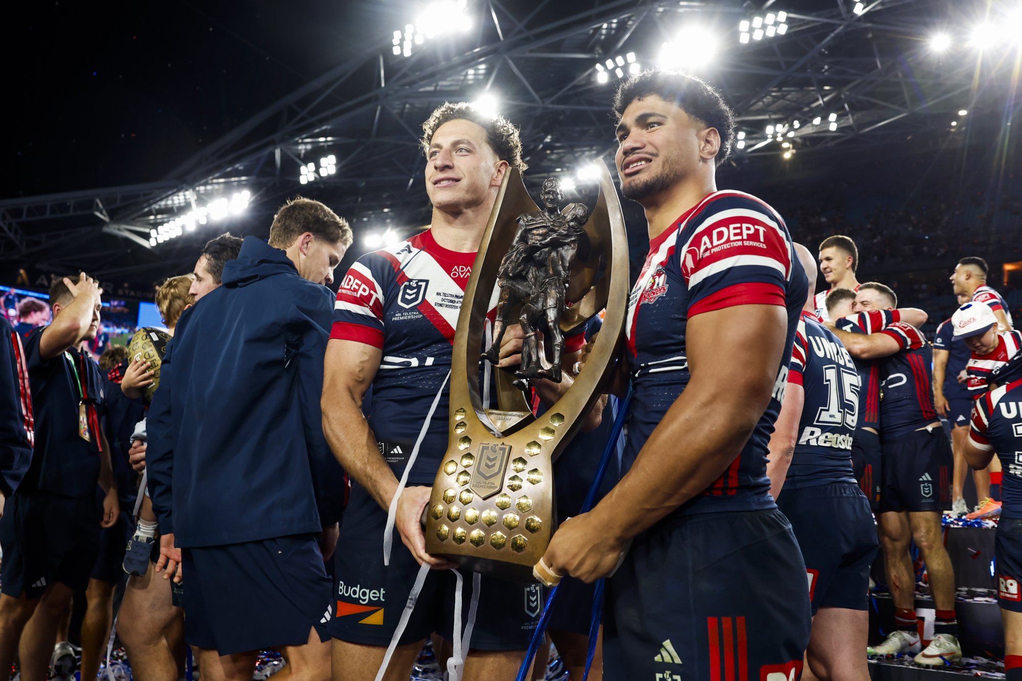 Roosters star in tug of war makes World Cup call