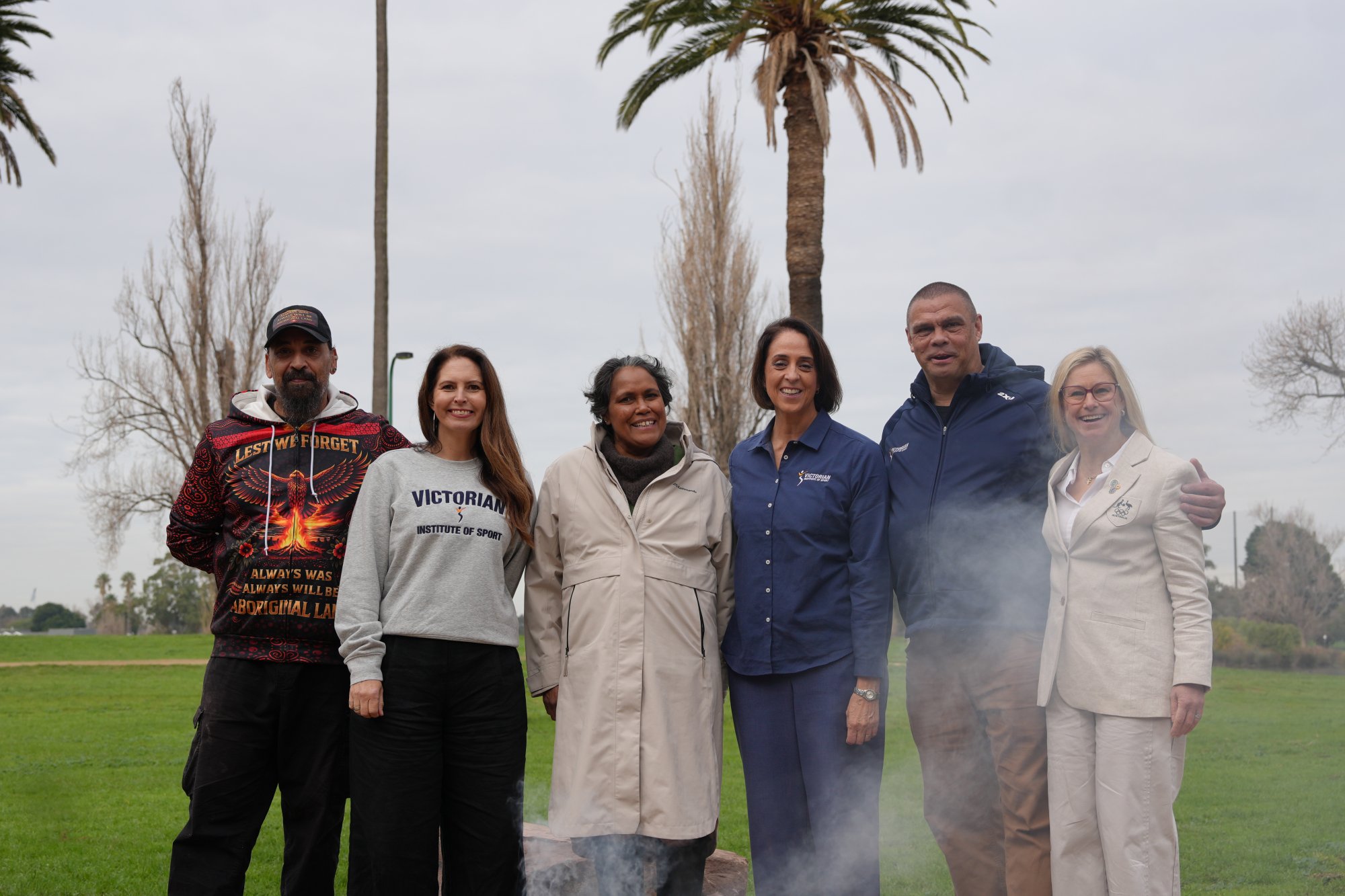 To talk, share, connect and decompress: Victorian Institute of Sport unveils permanent Yarning Circle