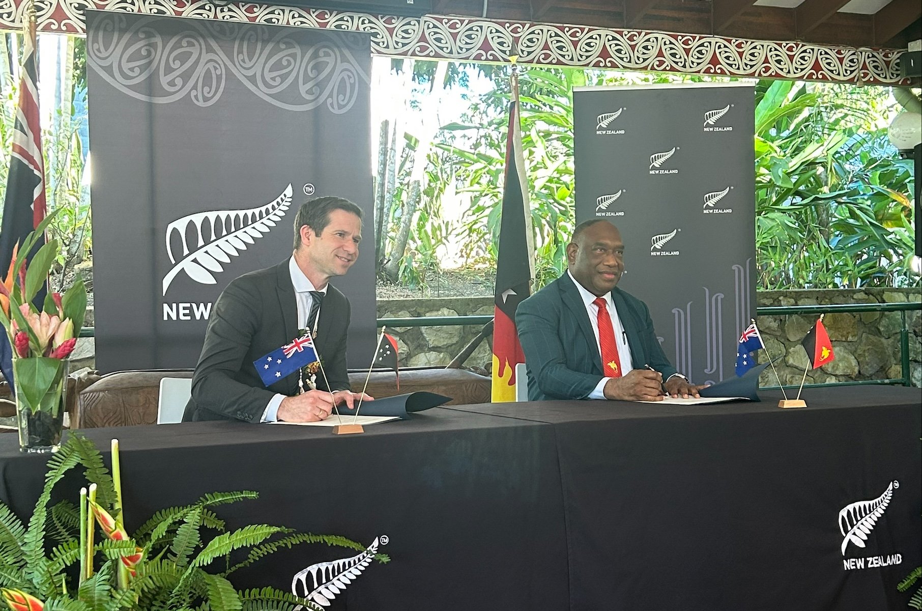 PNG, New Zealand sign defence co-operation agreement