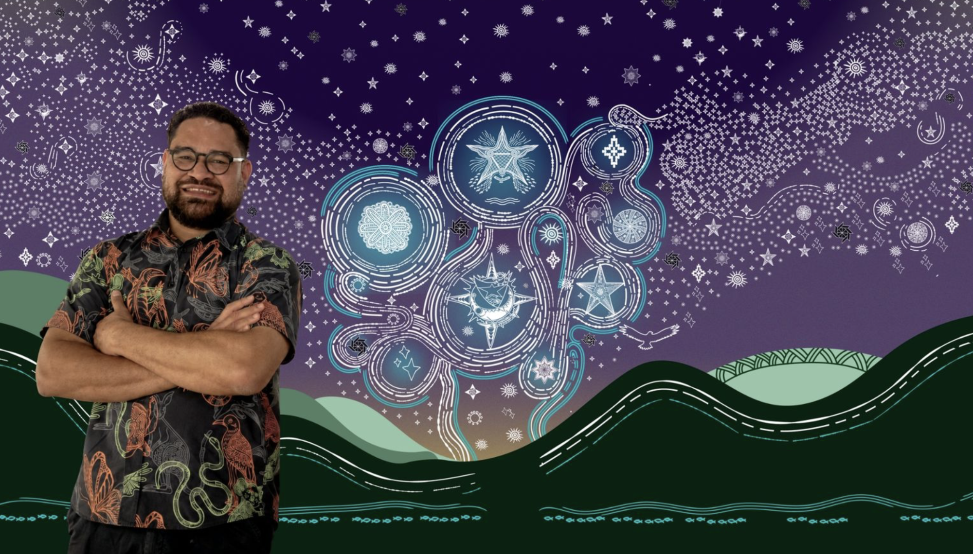Cairns Indigenous Art Fair artists reach for the stars to launch 2027 theme