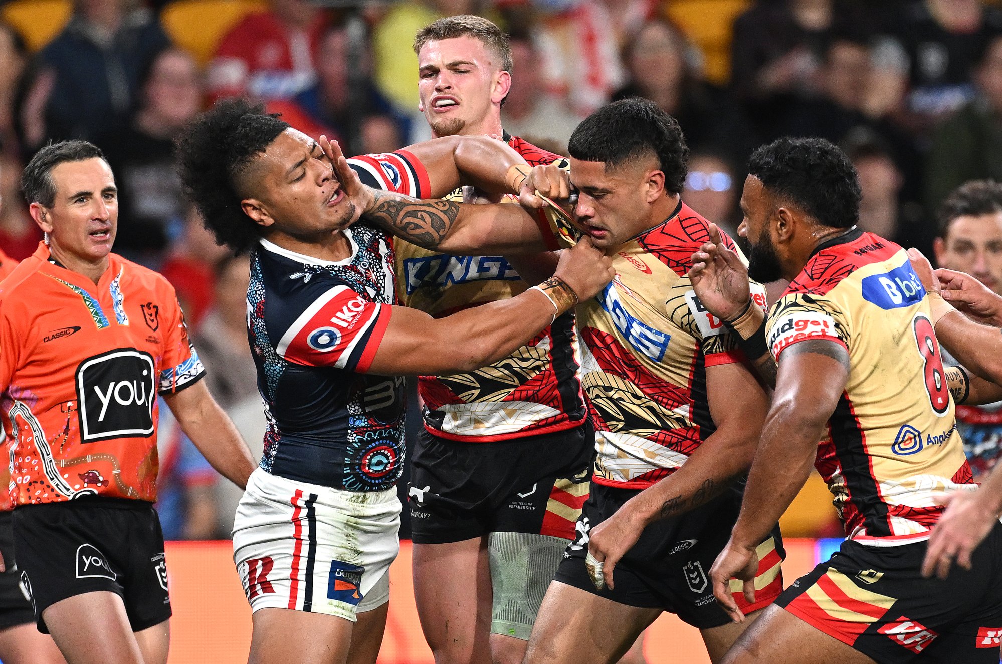 Grudge match: Roosters prop ready for more fire