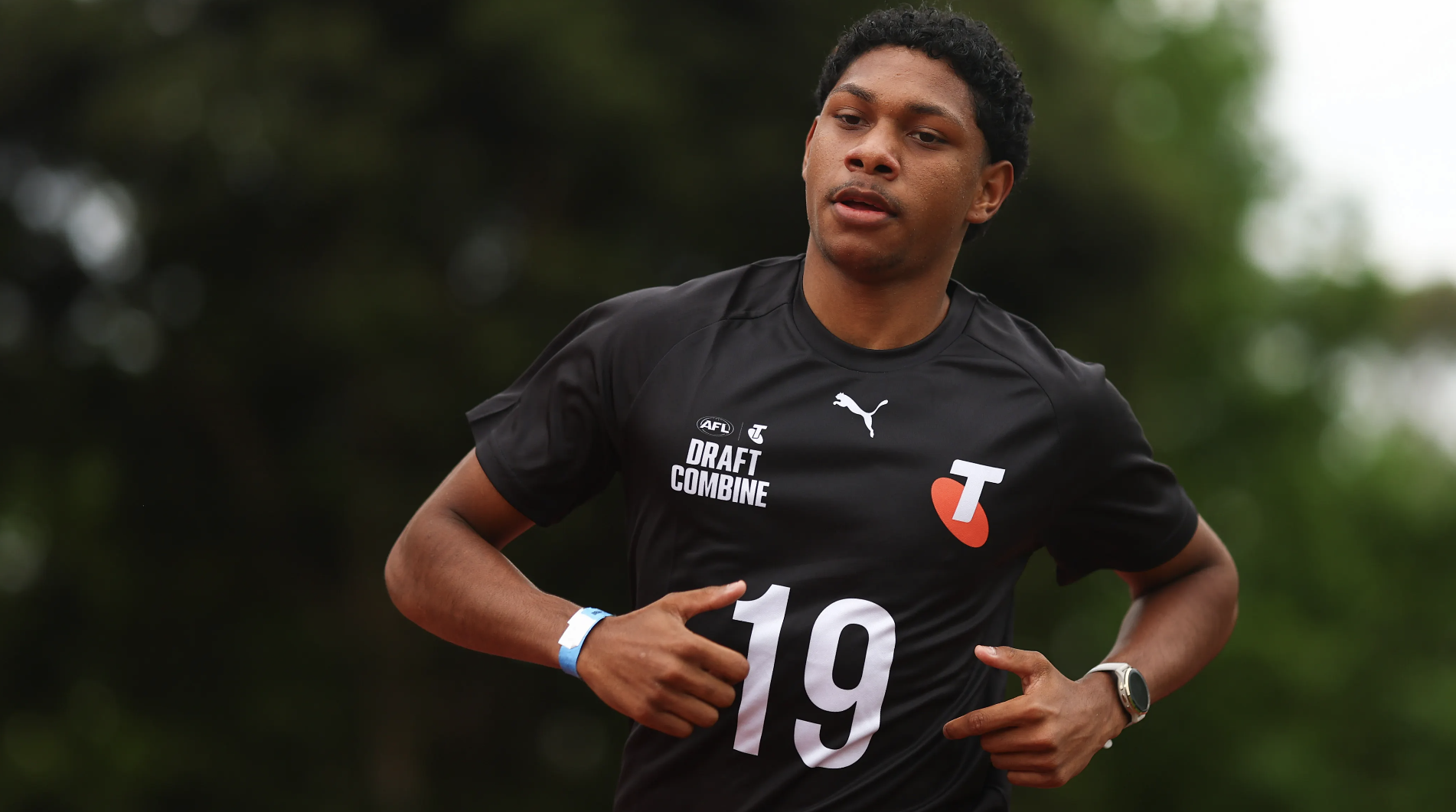 Sonny Smiler strengthens AFL Draft credentials with Combine showing