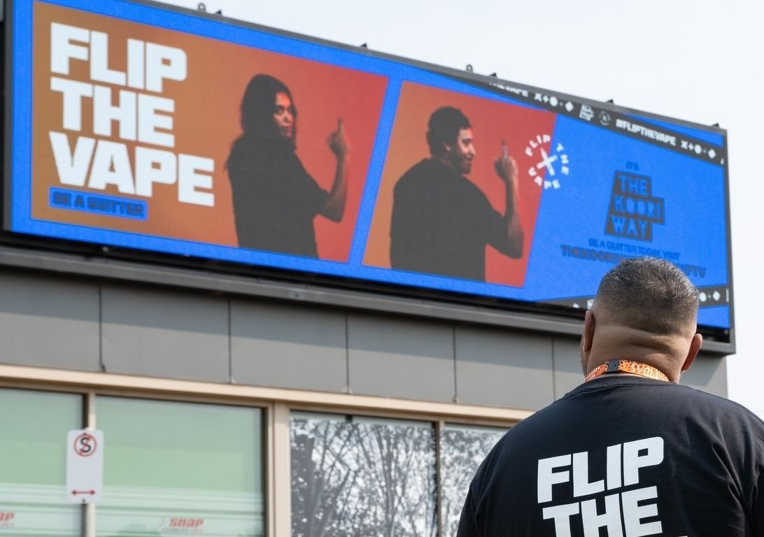 'Making quitting something visible, collective, and backed by community': Anti-vaping campaign for Indigenous young people goes national