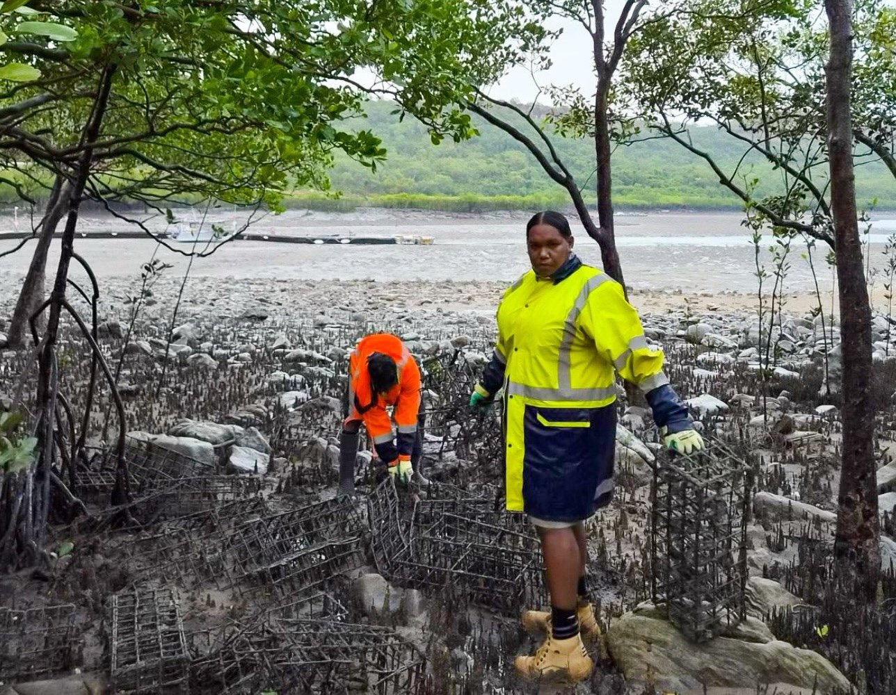Traditional Owners clear decades of rubbish from remote Kimberley bay