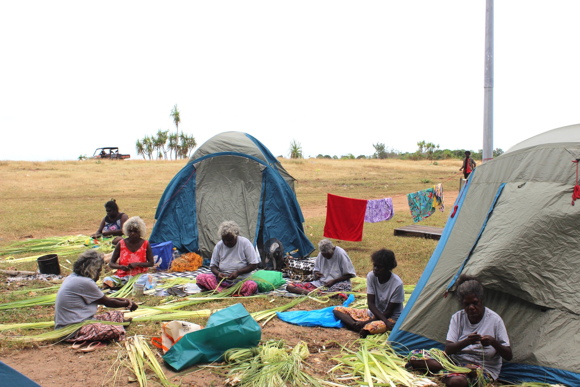 Yolŋu women weave unity and kinship into works for National Aboriginal and Torres Strait Islander Art Awards