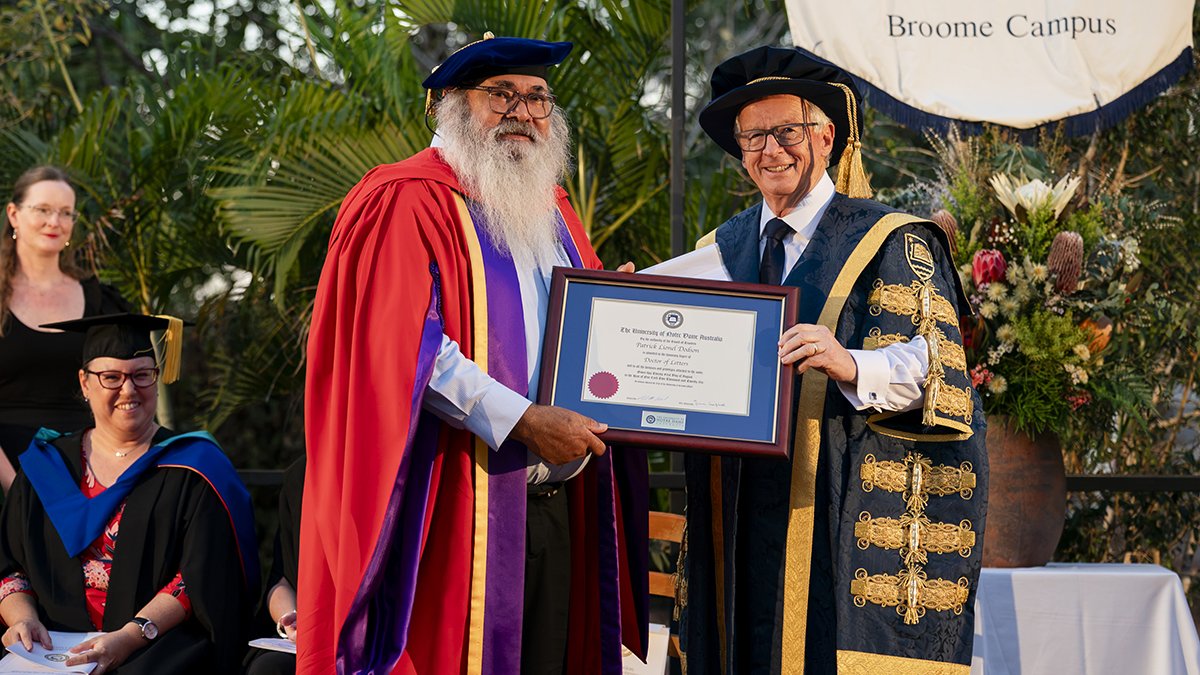 Yawuru Elder Patrick Dodson honoured for lifetime of leadership and reconciliation