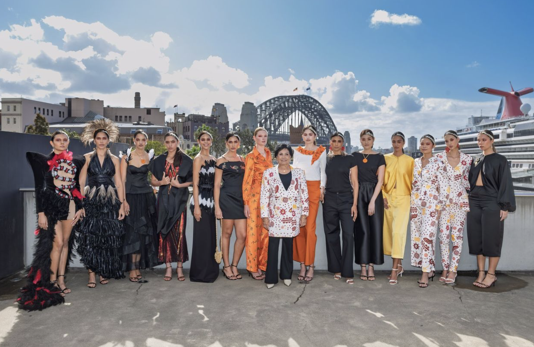 First Nations designer Colleen Tighe Johnson opens Australian Fashion Week