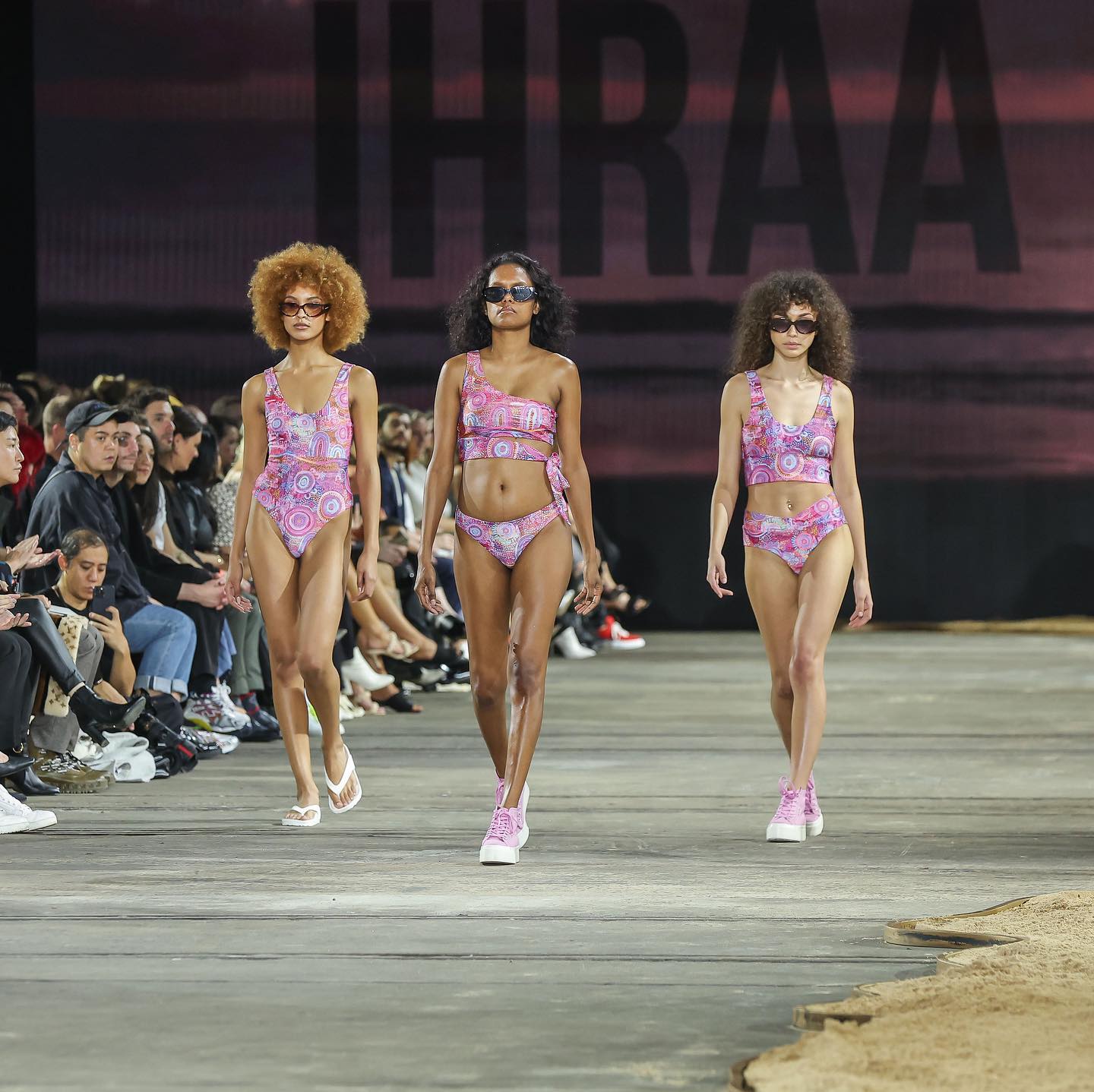 Ihraa Swim during Afterpay Australian Fashion Week '22. (Image: Ihraa Swim Facebook)