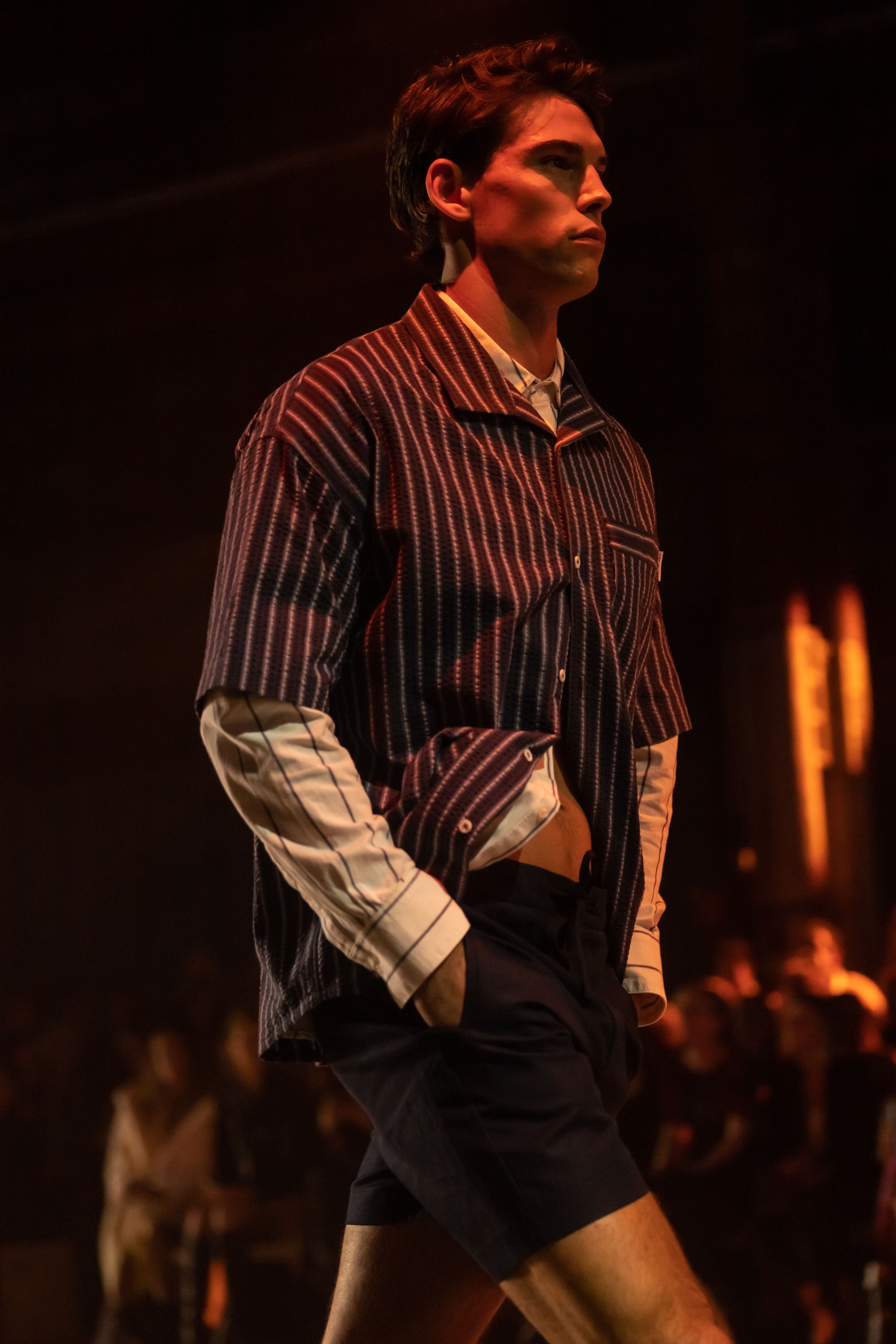 JOSEPH & JAMES during the Indigenous Fashion Projects Runway show at Australian Fashion Week. (Image: Rob Hookey)